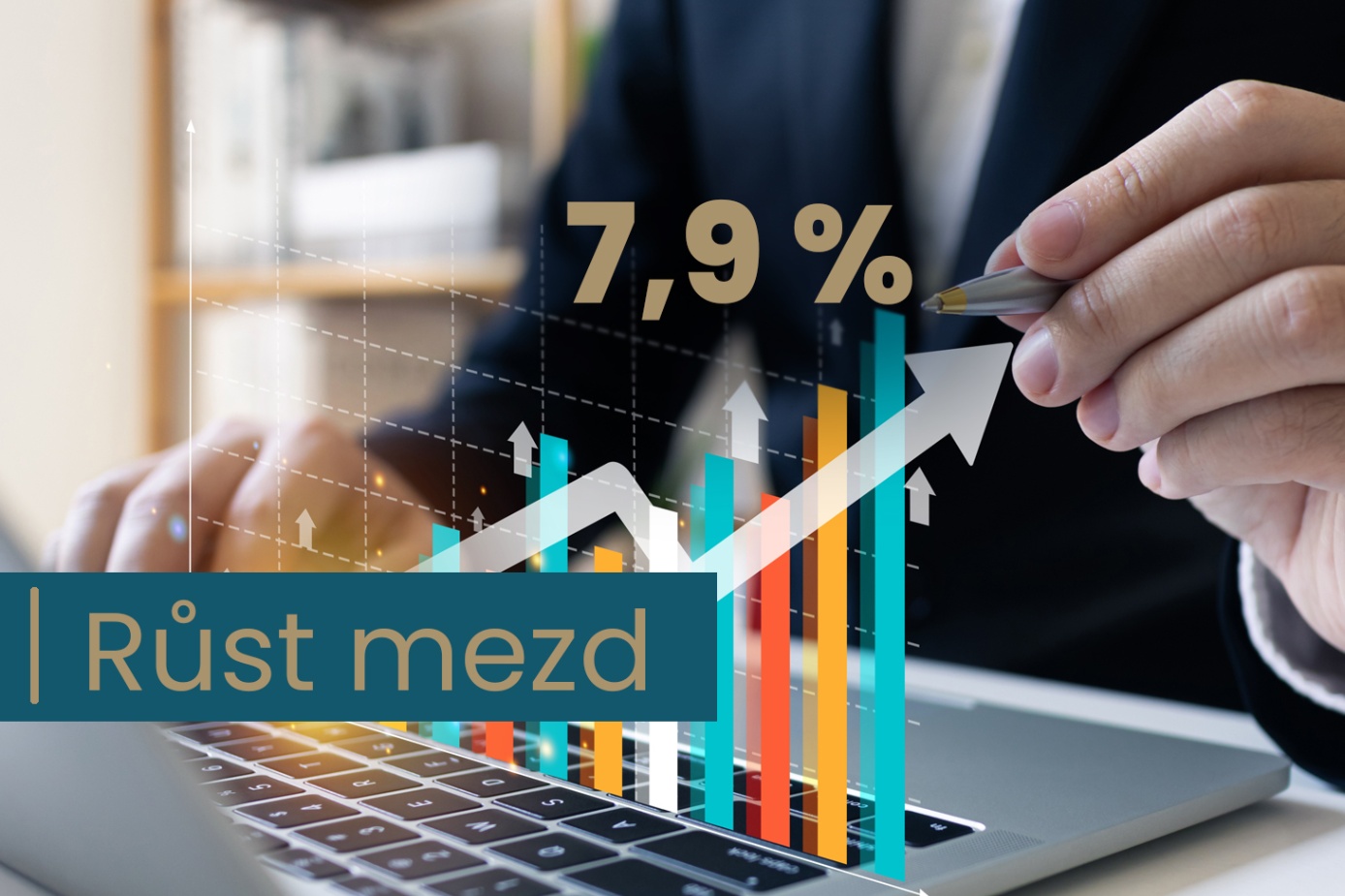 Růst mezd v posledním čtvrtletí min. roku zrychlil a dosáhl 7,9 % titulní obrázek